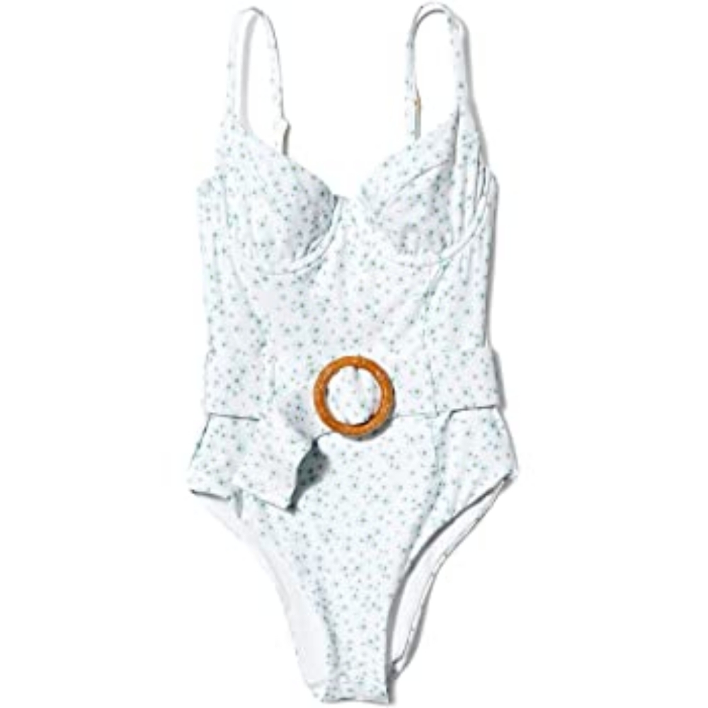 Weworewhat Danielle Baby's Breath Swimsuit